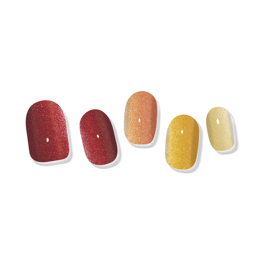 Autumn Sparkle Semicured Gel Nail Strips