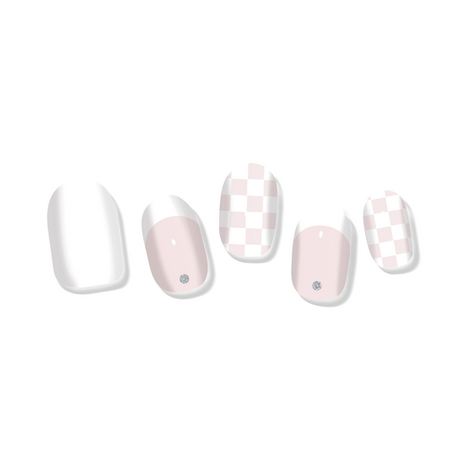 French Chic Semicured Gel Nail Strips